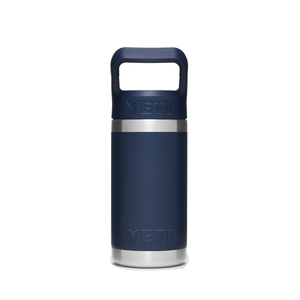 Yeti Rambler Junior with Colour Straw Cap (12oz/355ml)(Navy)