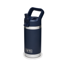 Load image into Gallery viewer, Yeti Rambler Junior with Colour Straw Cap (12oz/355ml)(Navy)
