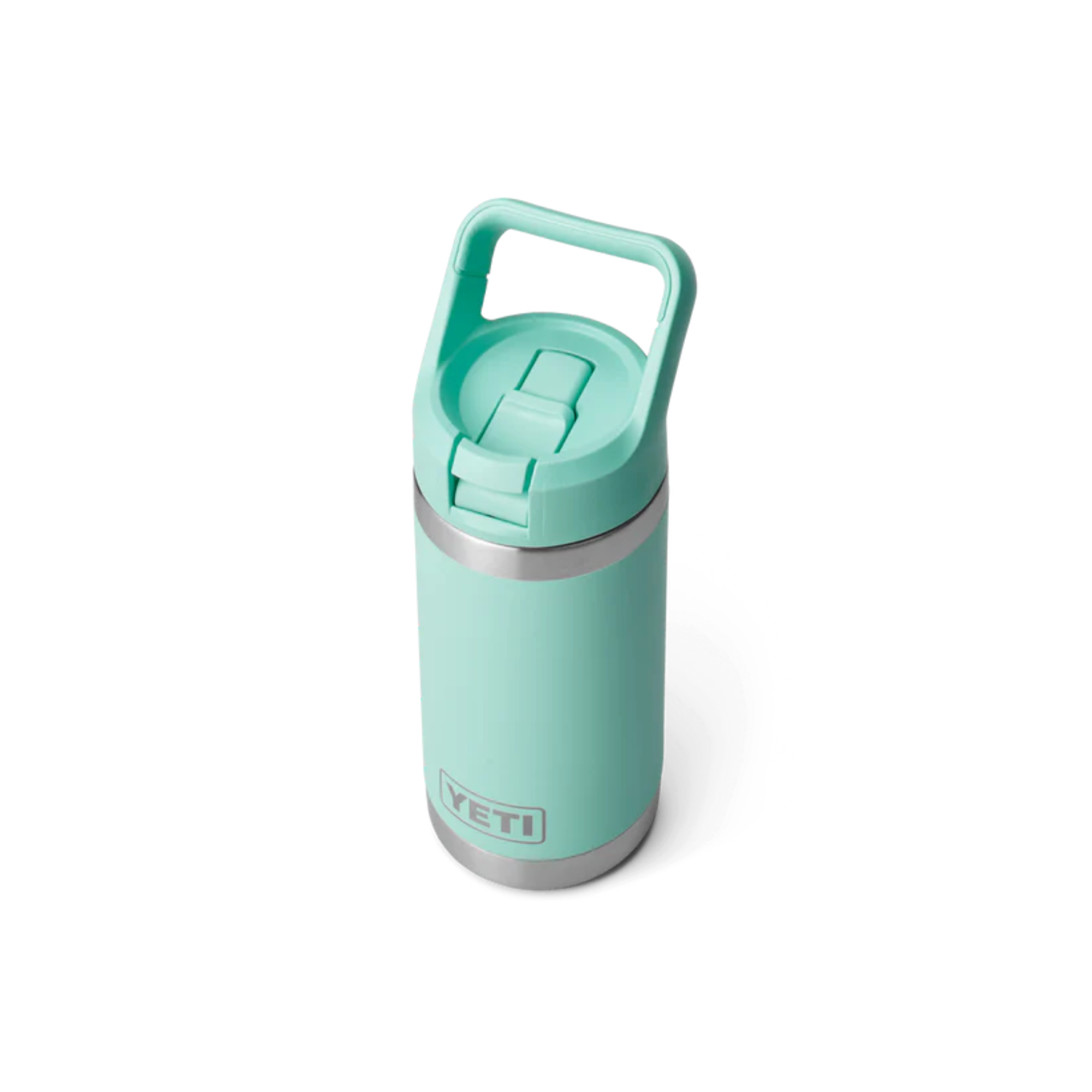 Yeti Rambler 12oz/355ml Junior Bottle with Colour Straw Cap (Sea Foam)