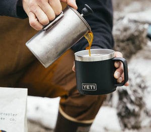 Yeti Rambler Mug with Magslider Lid (14oz/414ml)(Black)