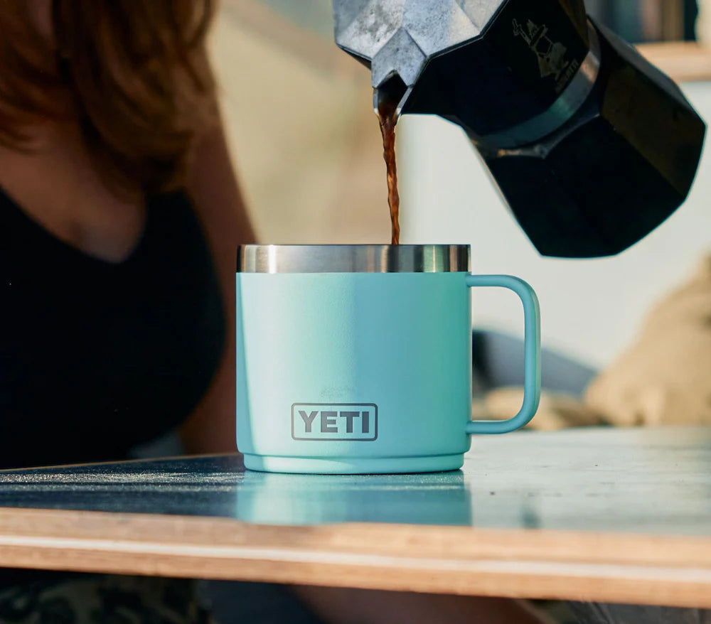 Yeti Rambler 14oz/414ml Mug with Magslider Lid (Black)