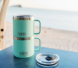 Yeti Rambler Mug with Magslider Lid (14oz/414ml)(Black)