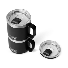 Load image into Gallery viewer, Yeti Rambler Mug with Magslider Lid (14oz/414ml)(Black)
