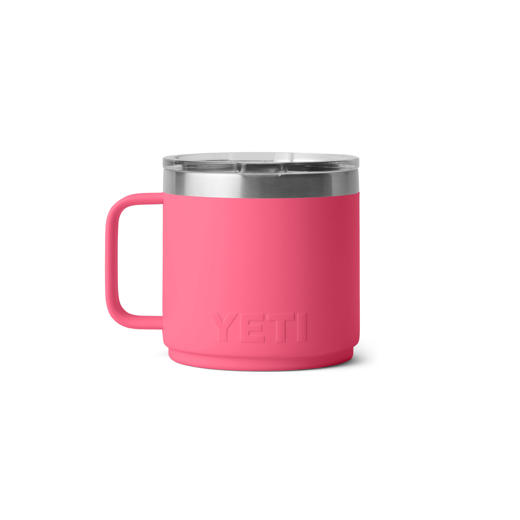 Yeti Rambler 14oz/414ml Mug with Magslider Lid (Tropical Pink)