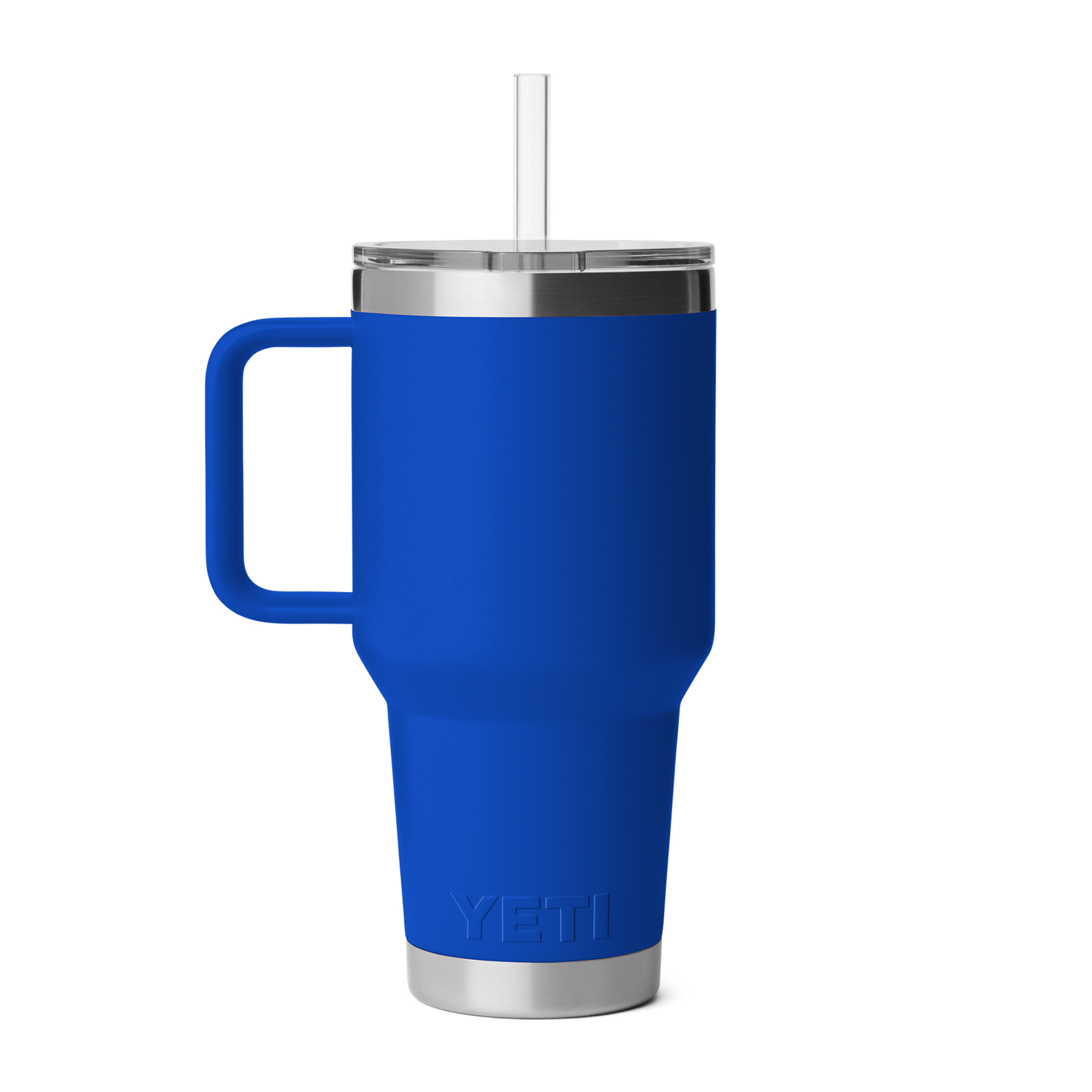 Yeti Rambler 35oz/1L Mug with Straw Lid (Royal Blue)