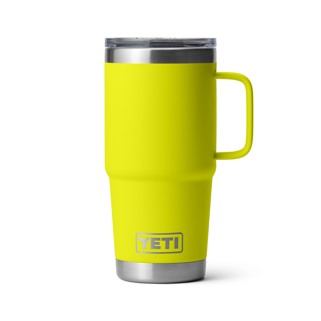 Yeti Rambler Travel Mug (20oz/591ml)(Firefly Yellow)
