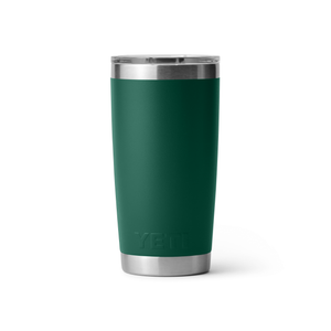 Yeti Rambler Tumbler with MagSlider Lid (20oz/591ml)(Black Forest Green)