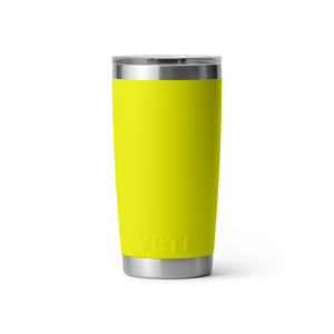 Yeti Rambler Tumbler with MagSlider Lid (20oz/591ml)(Firefly Yellow)
