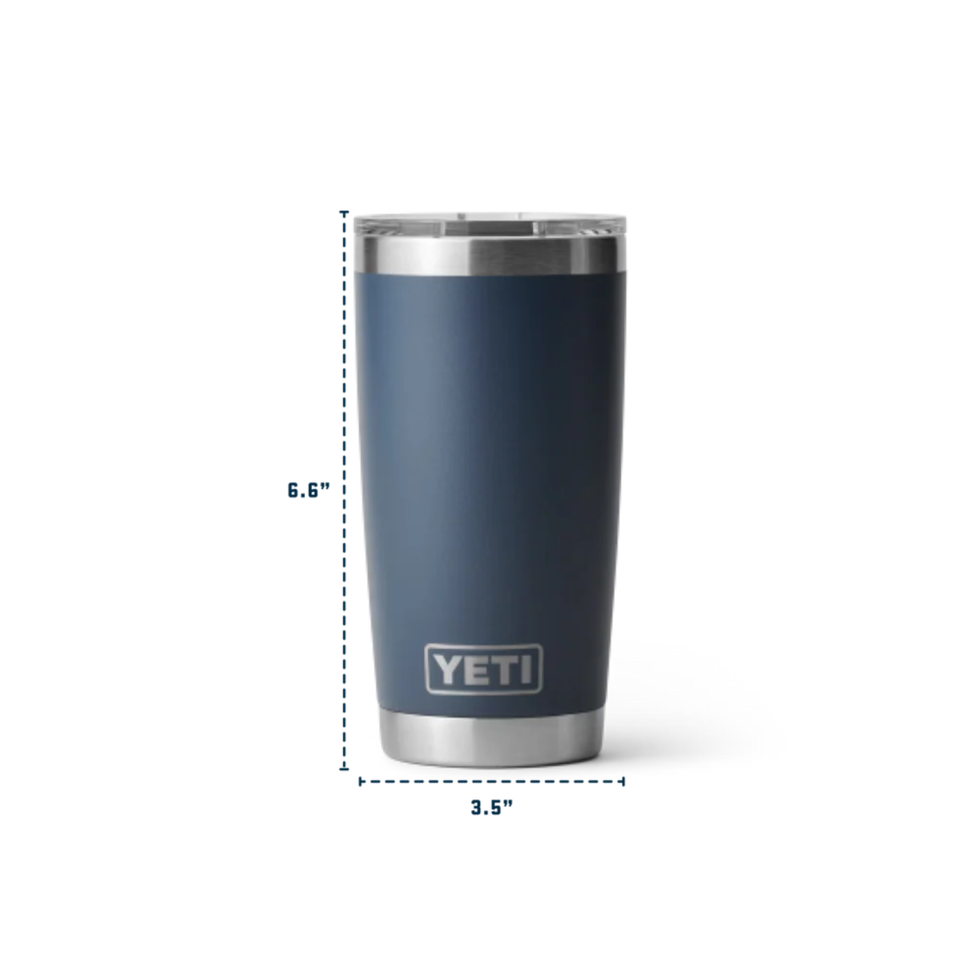 Yeti Rambler 20oz/591ml Tumbler with MagSlider Lid (King Crab)
