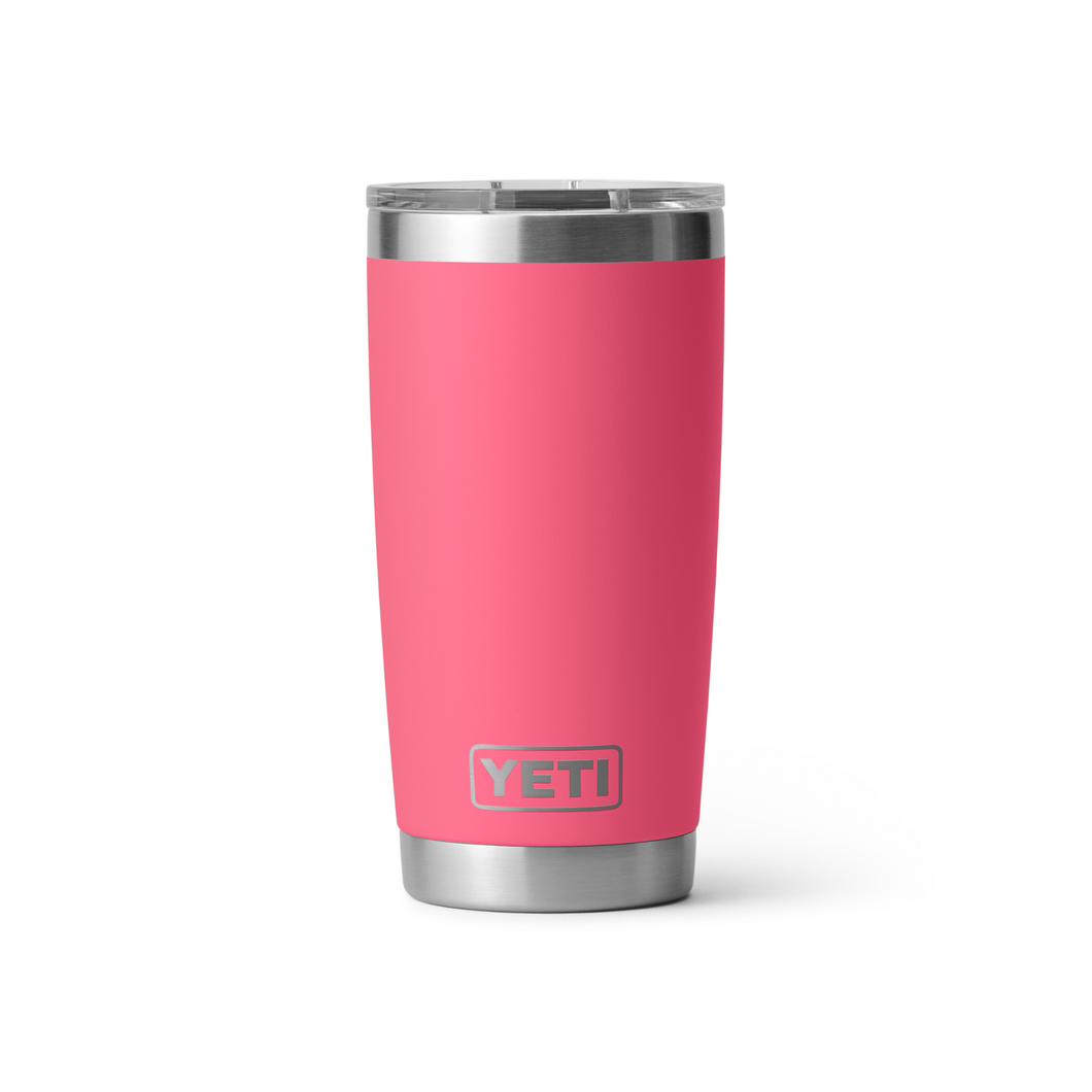 Yeti Rambler Tumbler with MagSlider Lid (20oz/591ml)(Tropical Pink)
