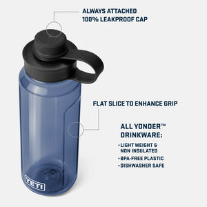 Yeti Yonder Tether Cap Water Bottle (1L/34oz)(Agave Teal)