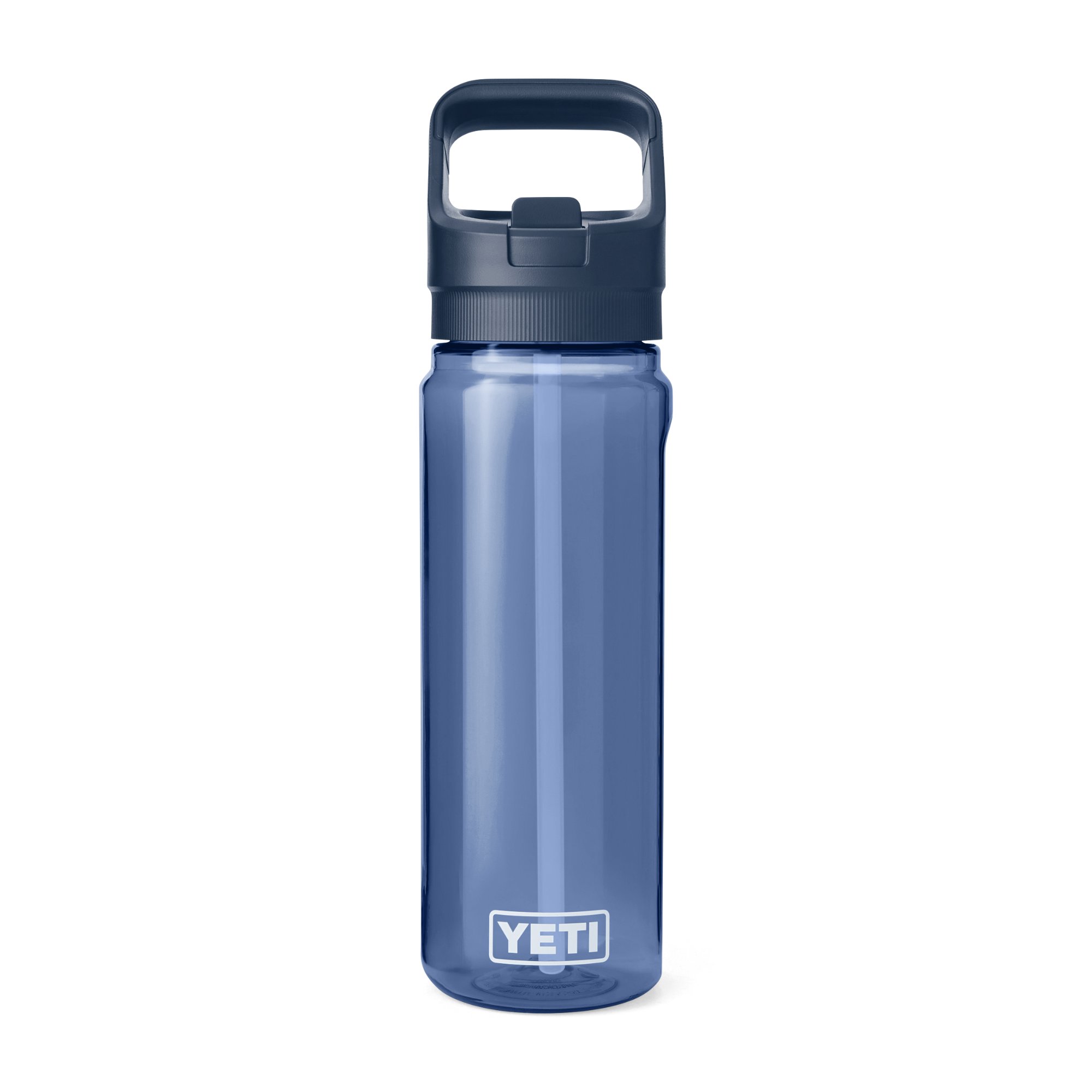 Yeti 25oz/750ml Yonder Tether Water Bottle with Colour Matched Straw Lid (Navy)