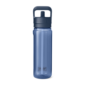 Yeti Yonder Tether Water Bottle with Colour Matched Straw Lid (25oz/750ml)(Navy)