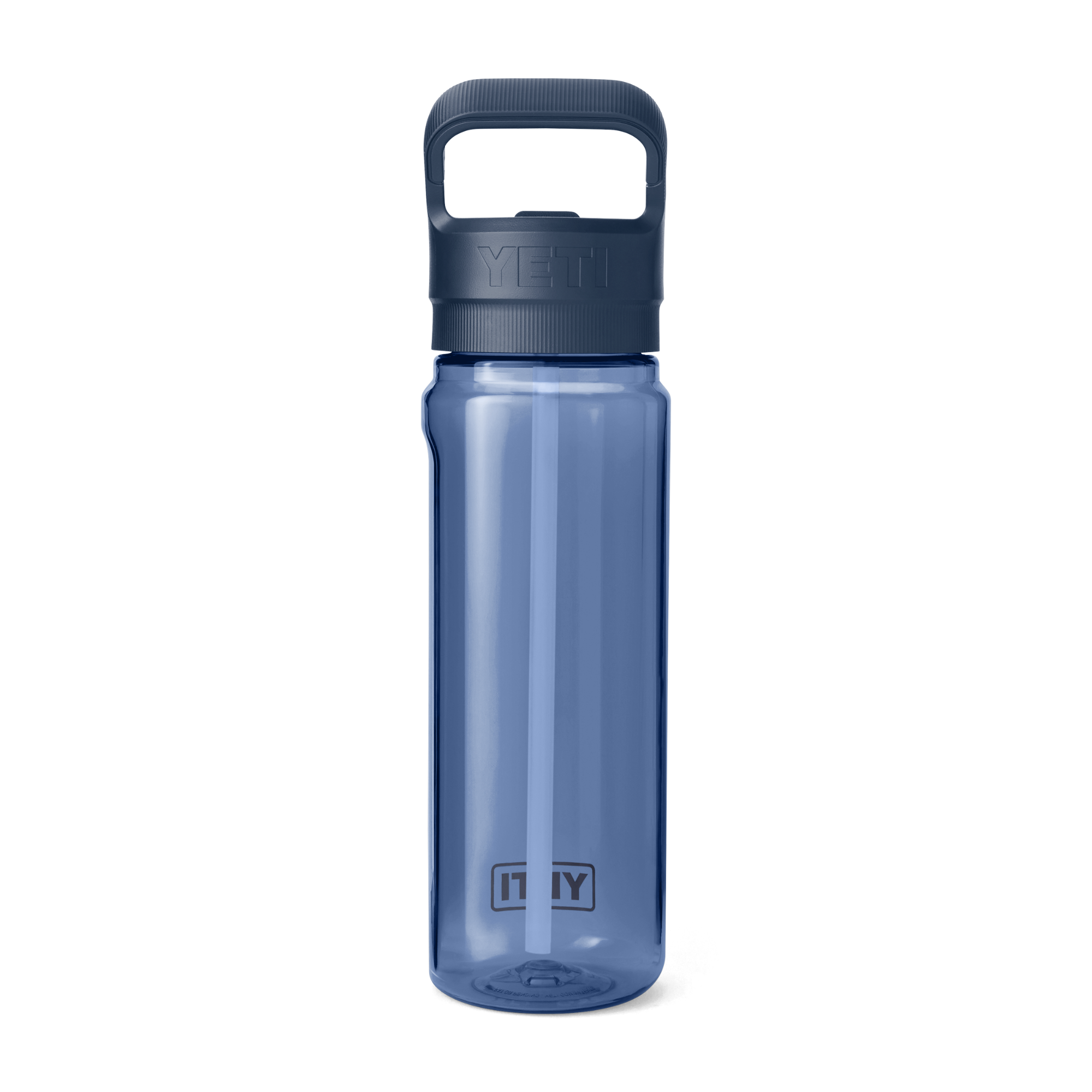Yeti 25oz/750ml Yonder Tether Water Bottle with Colour Matched Straw Lid (Navy)