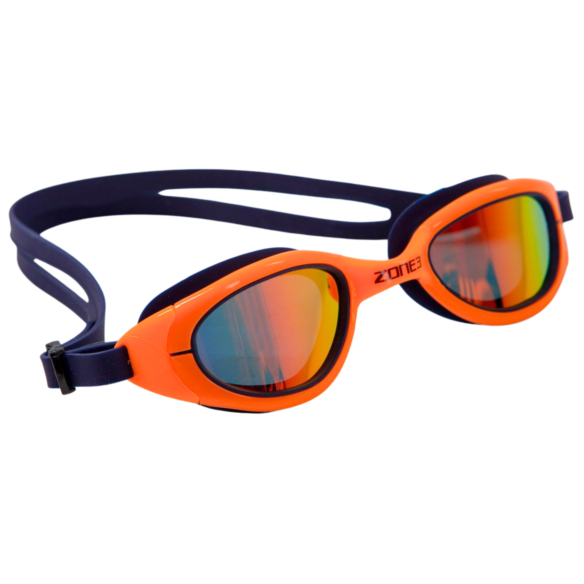 Zone 3 Attack Polarized Swim Goggles (Neon Orange/Navy)