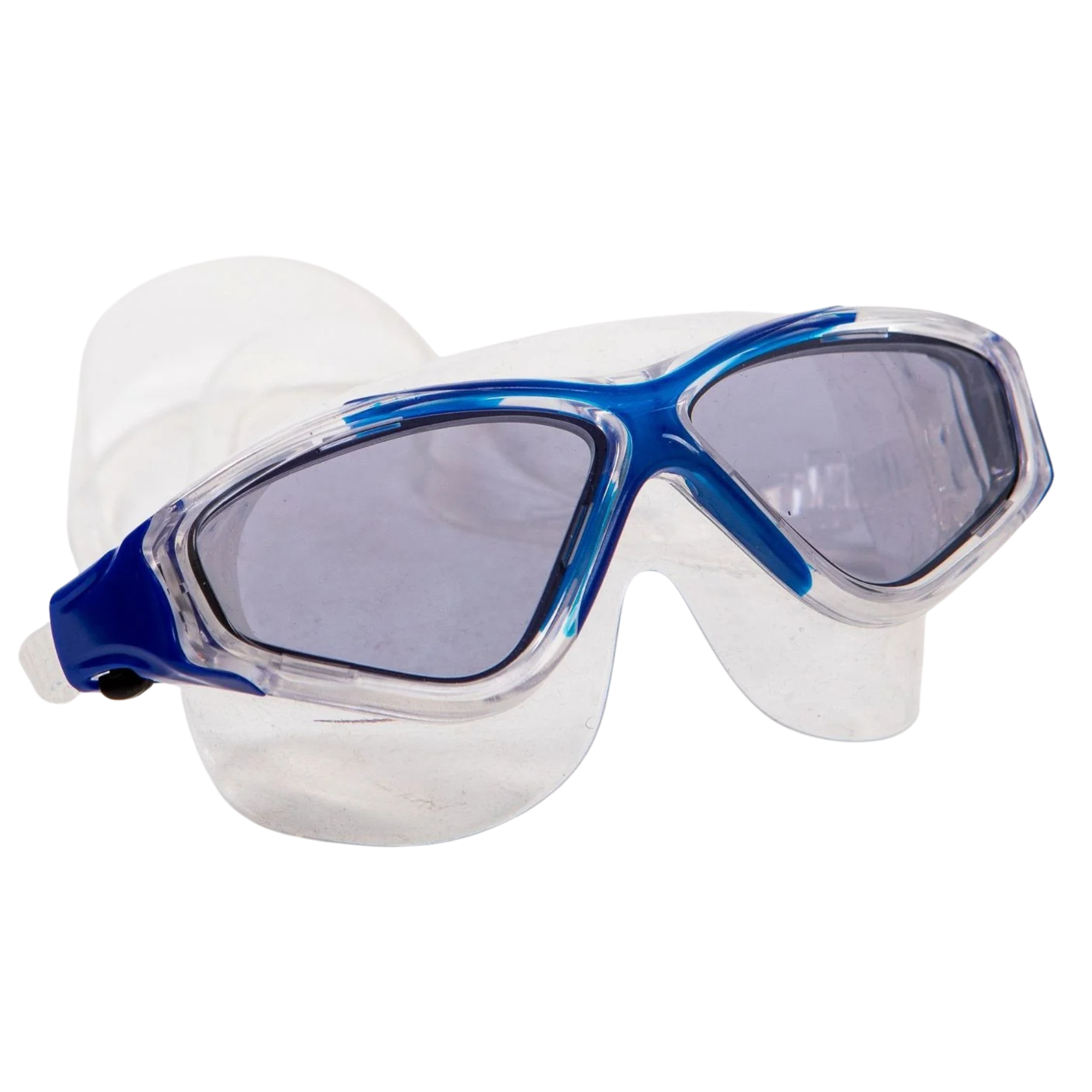 Zone 3 Vision Max Clear Lens Swim Mask (Blue/Clear)