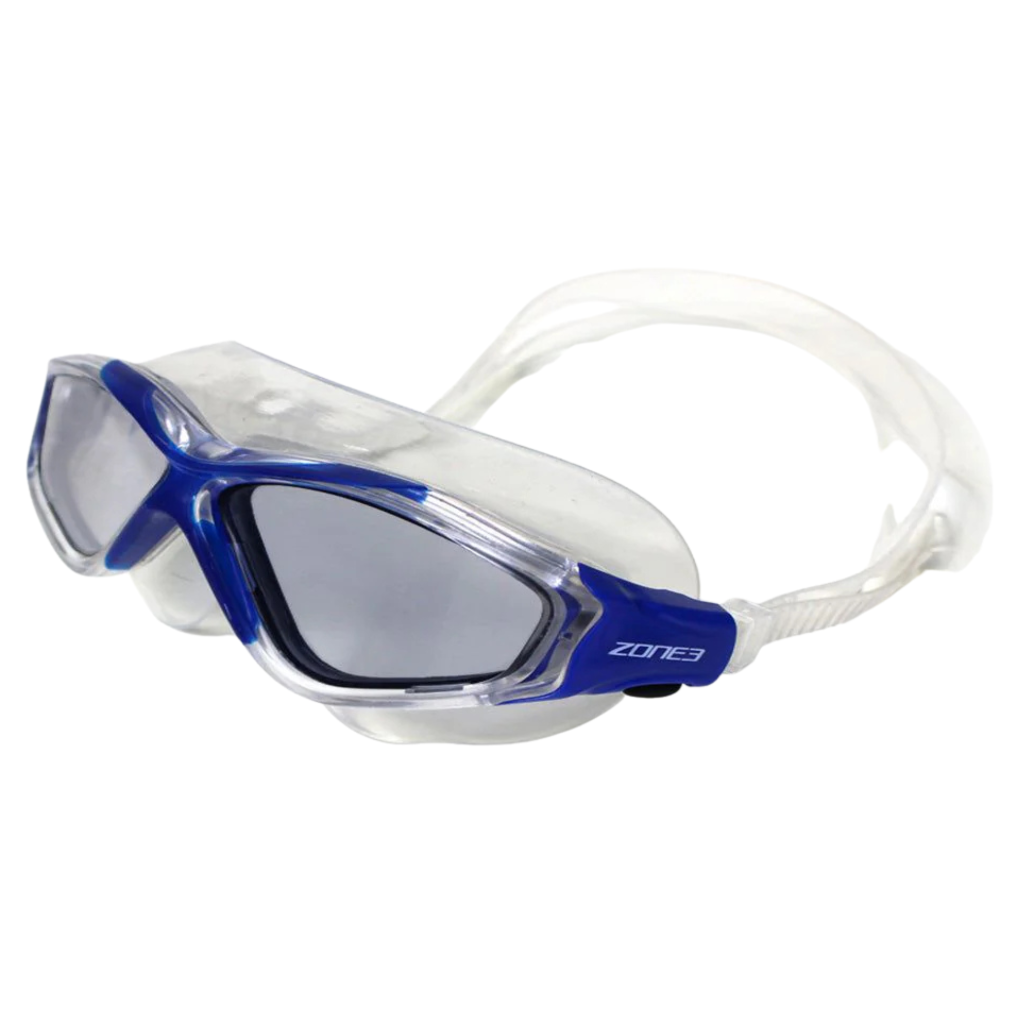 Zone 3 Vision Max Clear Lens Swim Mask (Blue/Clear)