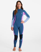 Load image into Gallery viewer, Billabong Women&#39;s 3/2mm Synergy Steamer Wetsuit (Deep Sea)
