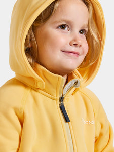 Didriksons Kids Corin Fleece Hoody (Creamy Yellow)