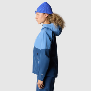 The North Face Women's Diablo Waterproof Rain Jacket (Indigo Stone/Shady Blue)