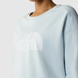 The North Face Women's Drew Peak Crew Sweatshirt (Barely Blue)