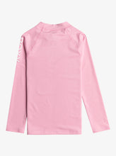 Load image into Gallery viewer, Roxy Kids Wholehearted Long Sleeve UPF50 Rash Vest (Prism Pink)
