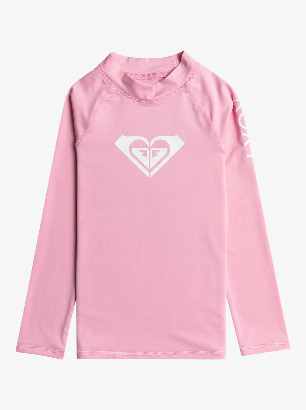 Roxy Kids Wholehearted Long Sleeve UPF50 Rash Vest (Prism Pink)