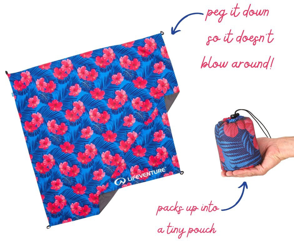 Lifeventure Packable Picnic Blanket (Oahu)