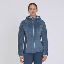 Load and play video in Gallery viewer, Dare 2B Women&#39;s Torrek Mountain Pro Midlayer Full Zip Fleece Jacket (Moonlight Denim)
