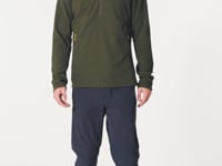 Load and play video in Gallery viewer, Rab Men&#39;s Stavel Pull-On Half Zip Fleece Top (Army)
