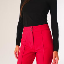 Load and play video in Gallery viewer, Dare 2B Women&#39;s Glide Waterproof Ski Trousers (True Red)
