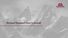 Load and play video in Gallery viewer, Mountain Equipment Men&#39;s Shroud Hooded Full Zip Fleece (Cardinal/Admiral)
