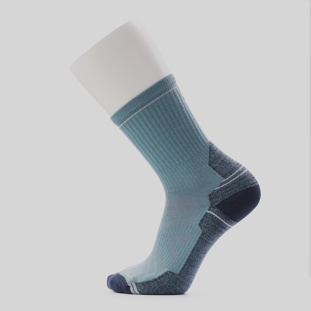 Smartwool Men's Performance Hike Light Cushion Merino Blend Crew Socks Dusty Teal Q65 SW001614