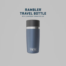 Load and play video in Gallery viewer, Yeti Rambler Travel Bottle with Commuter Cap (12oz/355ml)(Rescue Red)
