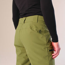 Load and play video in Gallery viewer, Dare 2B Men&#39;s Baseplate II Waterproof Ski Trousers (Olive Green)
