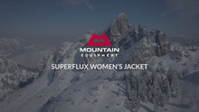 Load and play video in Gallery viewer, Mountain Equipment Women&#39;s Superflux Insulated Jacket (Comos/PorLining)
