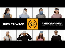 Load and play video in Gallery viewer, Lightweight Merino Wool Buff (Multistripes Tempest)
