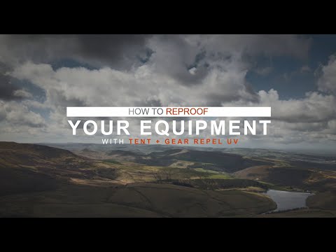 How to Reproof Your Equipment with Tent + Gear Repel Grangers