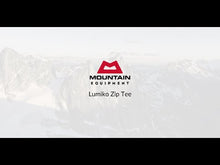 Load and play video in Gallery viewer, Mountain Equipment Men&#39;s Lumiko Half Zip Fleece Top (Acid/Ombre)
