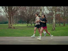 Load and play video in Gallery viewer, Saucony Women&#39;s Ride 18 Running Shoes - WIDE FIT (Black/White)
