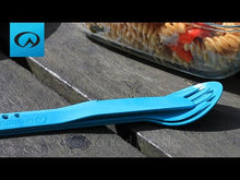 Load and play video in Gallery viewer, Lifeventure Ellipse BPA Free Cutlery Set (Teal)
