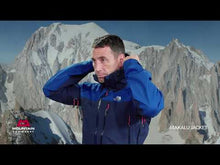 Load and play video in Gallery viewer, Mountain Equipment Men&#39;s Makalu Gore-Tex Jacket (Mykonos/Majolica)
