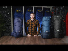 Load and play video in Gallery viewer, Lowe Alpine Sirac Plus Narrow Dimensions ND65L Rucksack (Patriot Blue)(S/M)
