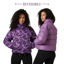 Load image into Gallery viewer, Helly Hansen Women&#39;s Reversible Insulated Puffer Jacket (Crushed Grape)
