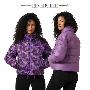 Helly Hansen Women's Reversible Insulated Puffer Jacket (Crushed Grape)