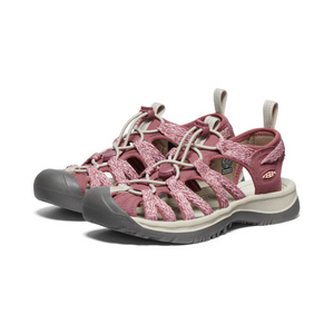 Keen Women's Whisper Closed Toe Sandals (Rose Brown/Peach Parfait)