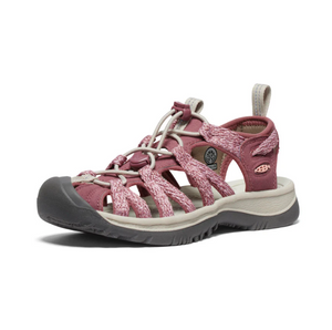 Keen Women's Whisper Closed Toe Sandals - WIDE FIT (Rose Brown/Peach Parfait)