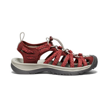 Load image into Gallery viewer, Keen Women&#39;s Whisper Closed Toe Sandals - WIDE FIT (Cayenne/Brick)
