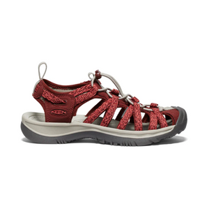 Keen Women's Whisper Closed Toe Sandals - WIDE FIT (Cayenne/Brick)