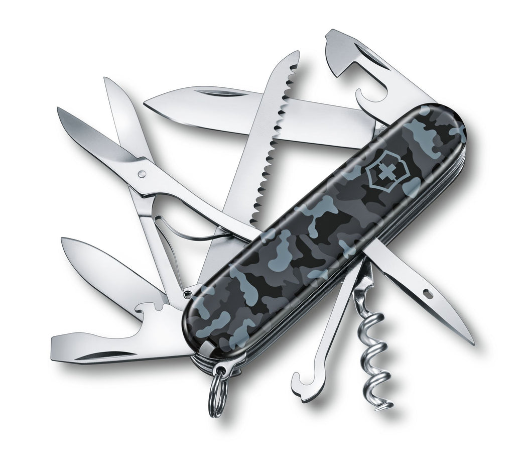 Victorinox Swiss Army Knife: Huntsman Navy Camo (15 Tools)